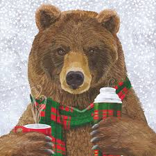 PPD Cocoa Bear Napkins