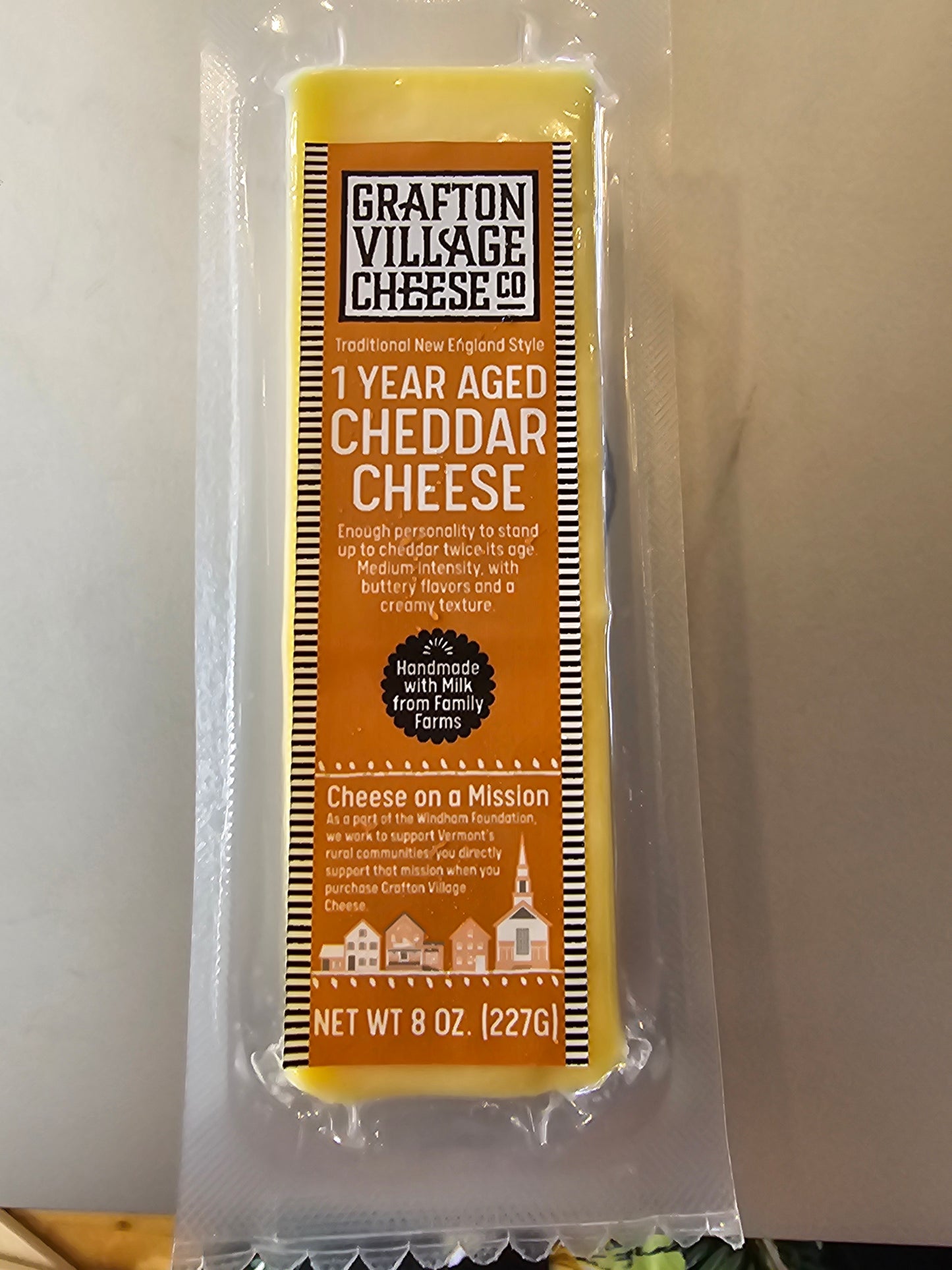 1 year aged Cheddar Cheese