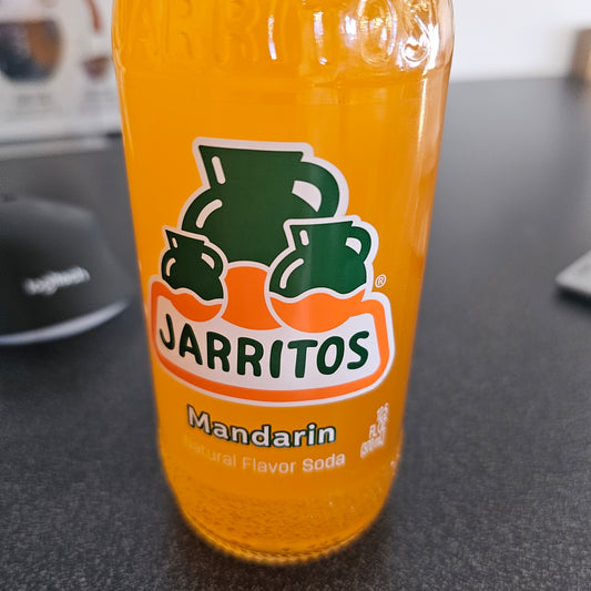 Mandrarin Orange Soda from Mexico