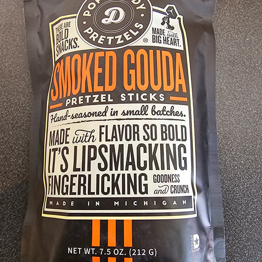 Pop Daddy Smoke Gouda Pretzel Sticks
