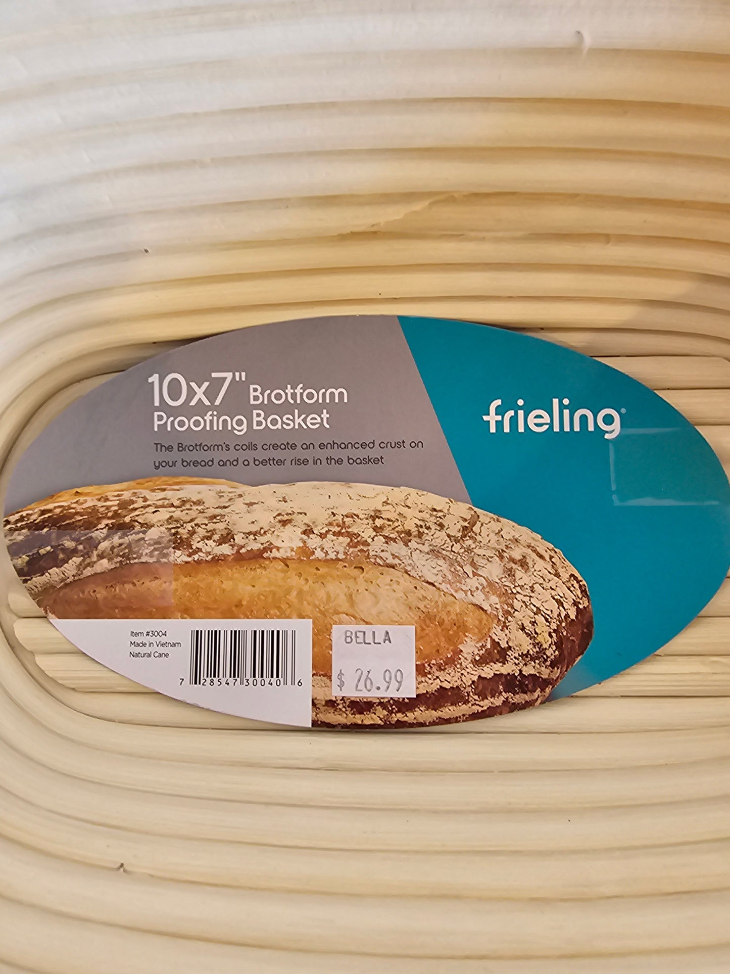 10 x 7" Brotform Proofing Basket
