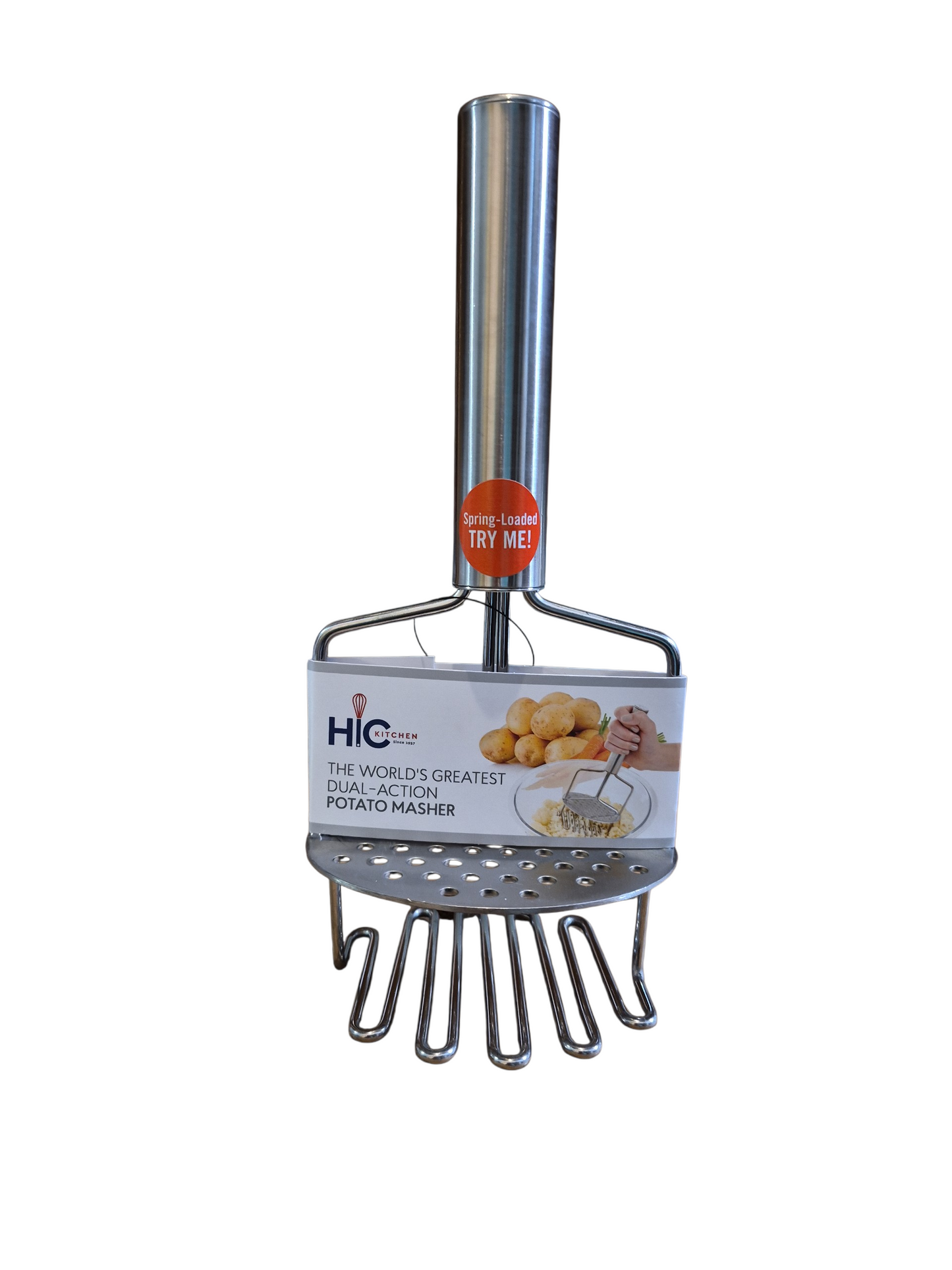 HIC Dual Action Potato Masher