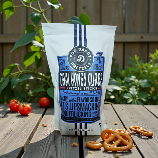 Pop Daddy Thai Honey Curry Pretzels