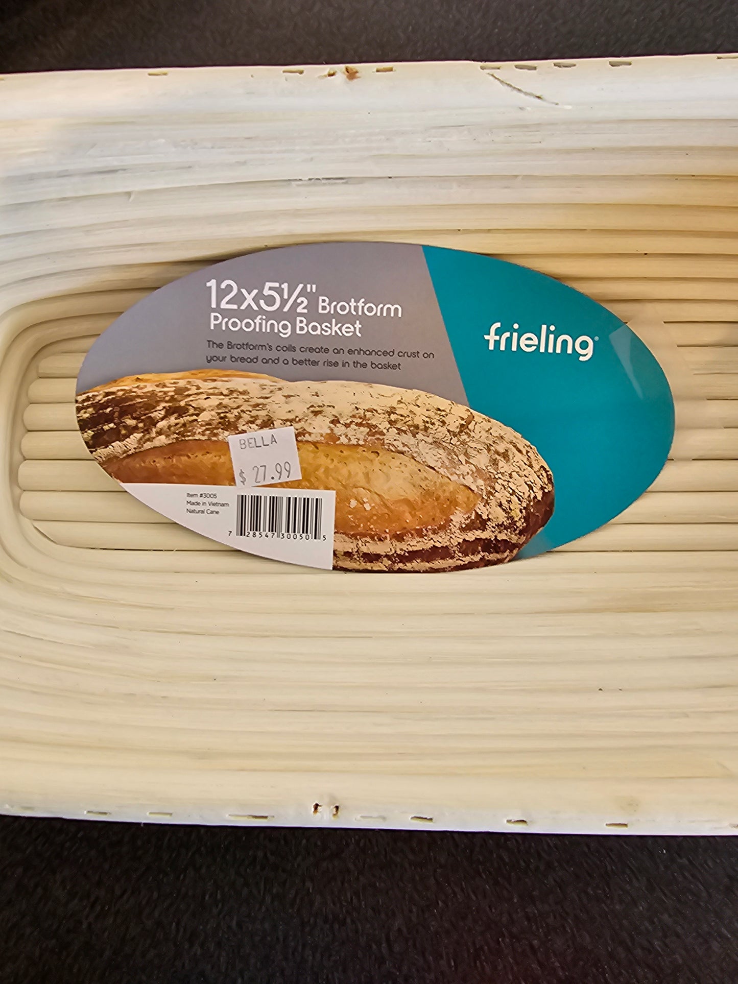 12 x 51/2 " Brotform Proofing Basket