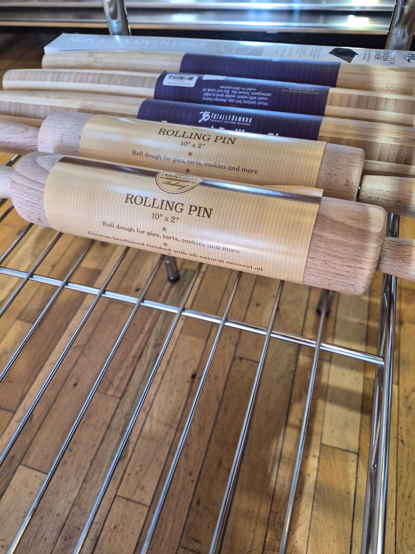 Mrs Anderson's Classic Rolling Pin, 10"