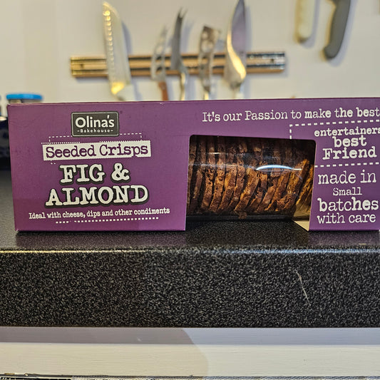 Olina's Seeded Crisps Fig & Almond