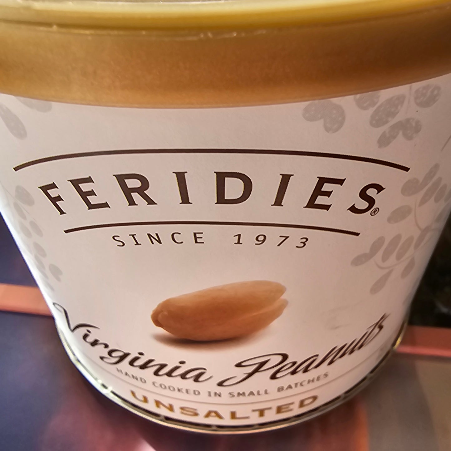 Feridies Unsalted Peanuts 9 oz.