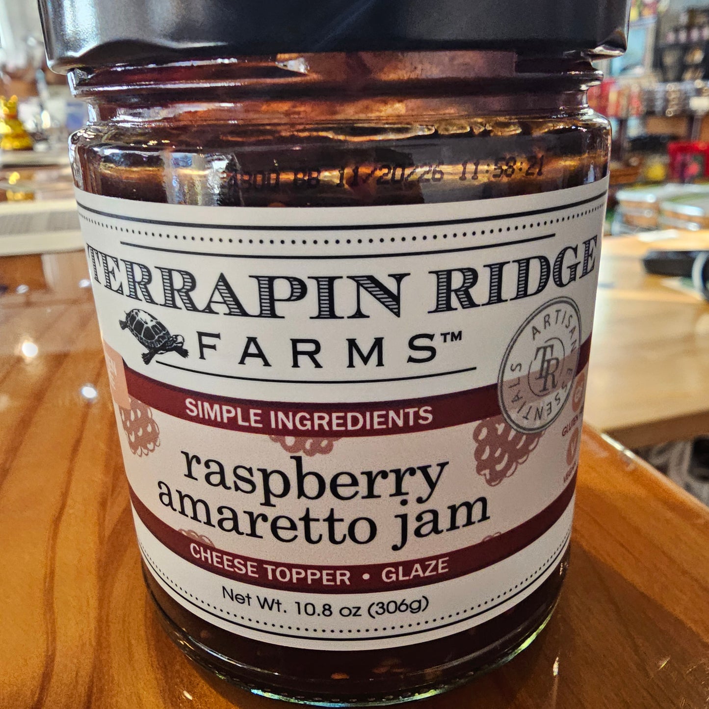 Raspberry Ameretto Jam