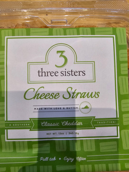 Three Sisters Cheese Straws 12 oz.
