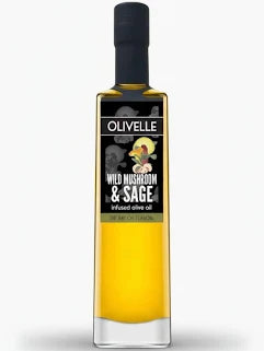Olivelle Wild Mushroom and Sage Infused Olive Oil - 250ml