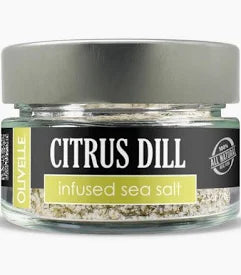Olivelle Citrus Dill Infused Sea Salt - 2.5 oz