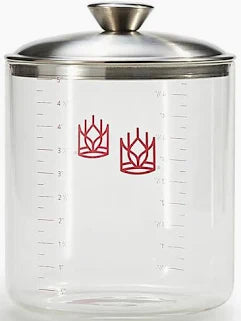 King Arthur Glass Sourdough Crock