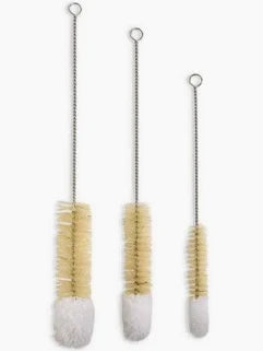 HIC Soft Tip Cleaning Brush Set of 3