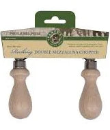 Aunt Marisa's Double Mezzaluna Chopper