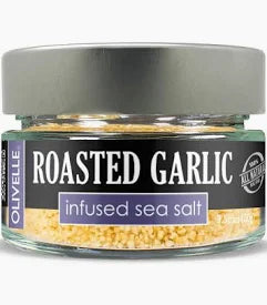 Olivelle Roasted Garlic Infused Salt - 3.5 oz