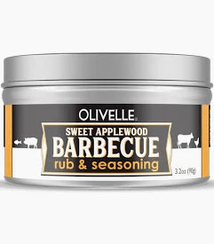 Olivelle Sweet Applewood Barbecue Rub & Seasoning - 3.2 oz