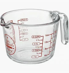 Mrs. Anderson's Glass Measuring Cup - 2 cups