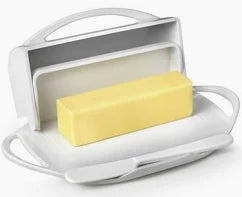 Butterie White Butter Dish
