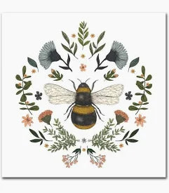 Secret Bee Beverage Napkin